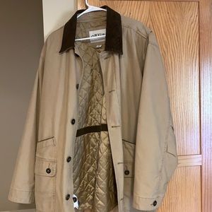 Quilt lined - orvis barn coat